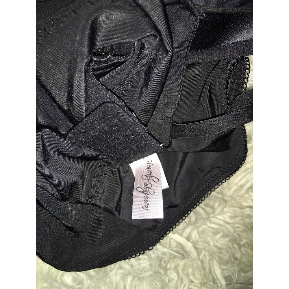 Heavenly shapewear‎  gothic black one piece shaper Small - Picture 4 of 6